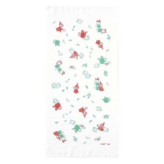 JIKAN STYLE 무민 북유럽 키친 크로스 주방용품 대걸레·접시걸이 MOOMIN 일본제 도비 원단 어버이날 선물 선물 소형 선물 선물용 33×70cm 06102 06103(리