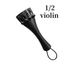 쿠쿠스토어 새로운 탄소 섬유 바이올린/비올라 테일피스 로프 포함 4/4 1/2 크기 액세서리, 03 1-2 violin