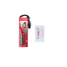 GAONENG GNB 2S 7.4V 2500MAH 최대 5C10C Lipo 배터리 Frsky Taranis X9D Plus 송신기 리모컨 13PCS, 01 1PCS