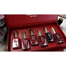 EAJORN 指甲油禮盒（撕除款）兩款, 豔麗（红色盒）, 1個