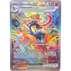 PTCG 컬렉션 카드 EN 페린 그레니냐 DIY 자체 제작 단일 클래식 게임 애니메이션 선물