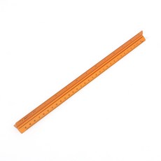 알루미늄 삼각 스케일자(30cm) (브론즈) 제도 저배율, 상세페이지 참조