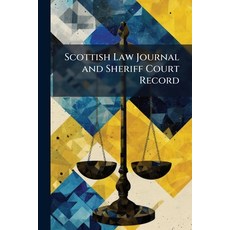 (영문도서)Scottish Law Journal and Sheriff Court Record Paperback, Nabu Press, English, 9781141057795