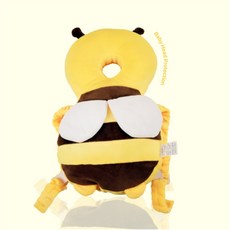 랄라지니 아기 머리쿵 방지쿠션 꿀벌머리쿵방지
