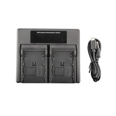 BP-911 BP915 LCD USB 듀얼 배터리 충전기 캐논 GL2 XL1 GL1 카메라 BP-950G BP-970G BP-945 BP-930