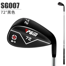 남성용 PGM 골프 클럽 오른손 샌드 폴 스테인레스 스틸 아이언 웨지 72도 CNC 텍스처 용품 SG007, 02 silver