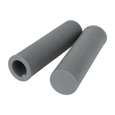 [호환] 샤오미 전기 스쿠터용 핸들 바 그립 커버 미끄럼 방지 실리콘 고무 케이스 교체 부품 4 Pro MI4 M, 01 다크 그레이