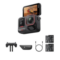 인스타360 듀얼 배터리 액션 카메라 Ace Pro 2, 에이스 프로 2, 블랙컬러