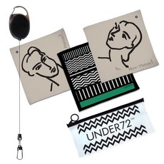 Under72 Masterpiece 高爾夫球 高爾夫球桿毛巾 3 件套 卷線器 鋼絲小環巾 運動毛巾, T01+T02+T12