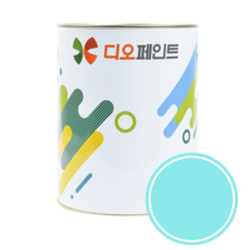 디오페인트 멀티퍼퍼스 벽지 가구용 페인트, 1개, 1L, 비비드26(비비드스카이)