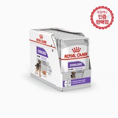 [로얄캐닌] 독 미니 스테럴라이즈드 파우치 85gx12개, 12개