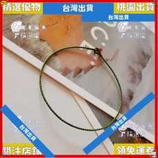 精選優品 手工編製1mm極細款四股結橄欖綠應援手繩女 顯白本命年手鏈腳鏈, 1個, 淺灰色,凈手圍尺寸14mm