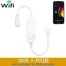 Alexa/Google Home/Tuya 스마트 홈 ZigBee WiFi 무선 원격 스위치 음성 제어 터치 센서 LED 조명 5v 24v 조, 01 5V-24V, 01 밝은 노란색