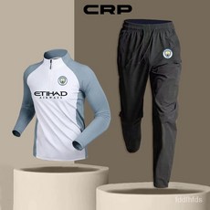 籃球足球訓練服套裝男 速幹跑步運動兩件套 立領半拉鏈長袖長褲 透氣排汗運動套裝 秋冬健身衣 男生運動套裝