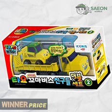 세이온 아이코닉스 타요 스페셜 더블세트2 중장비 091007 트럭 덤프트럭 완구