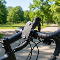 인씨네 전기 자전거 오토바이 핸들봉 멀티 집게거치대 휴대폰 자석 홀더 가민 호환 클립 맥세이프 여러종류, 맥세이프 블랙