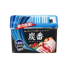 KOKUBO 小久保 冰箱冷藏庫炭脫臭劑 150g, 強力脫臭, 日本製造, 天然系消臭原料, 輕巧不占空間, 安全環保對食物無害, 1盒