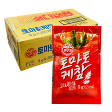 오뚜기 토마토케찹 (), 1박스, 9g