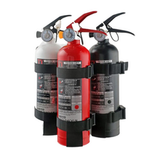 [태양소방산업]스마트 차량용 분말 소화기 0.7kg 레드, 단품, 단품