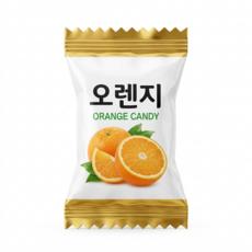 오렌지맛 사탕, 3개, 10g