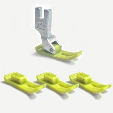 공업용 테프론 뿔노루발 본봉노루발 1개 + 리필바닥 3개 MT-18, 1세트, 노루발+리필