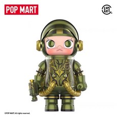 POP MART MEGA SPACE MOLLY 100% CLOT 凝結集團 蘆薈綠荊棘, 1個, MOLLY 100% CLOT蘆薈綠荊棘,台灣現貨｜1工作天內出