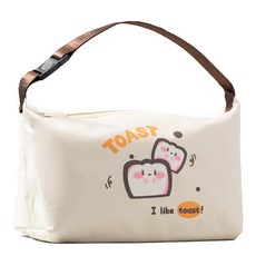 타닥 브런치 런치백 피크닉 보냉가방 휴대용 보온 보냉백, 7L, 토스트