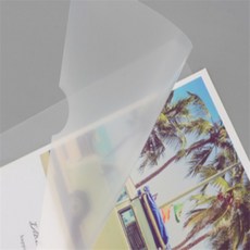 L형 파일홀더 12P 클리어L홀더