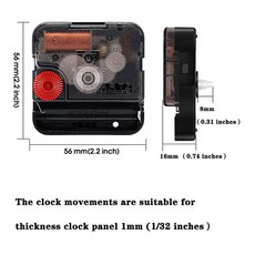 1Pc DIY 시계 메커니즘 SUN 12888 액세서리 사일런트 스텝 쿼츠 무브먼트 8 /12.4/14.5/17 /20 MM 정밀 샤, 8mm