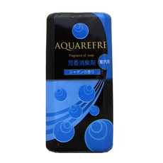 易油網 日本製 AQUAREFRE 消臭除臭芳香劑 浴廁/室內空間適用，有效去除菸味、保持空氣清新, 1個, 皂香#23776