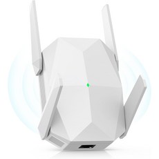 2026 AX3000 WiFi 6 익스텐더 신호 부스터 가정용 멀티 링크 연결 인터넷 듀얼 밴드 장거리 중계기 최대 19000 평방 피트 간편한 설정 100개 이상의 장치 지원, M-A25-Black