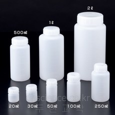 두현과학 광구병 일본 폴리에틸렌 재질 QUICK BOTTLE WIDE MOUTH JAPAN Sanplatec, 1개, 50ml