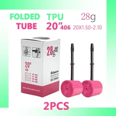 쿠쿠스토어 RideNow 자전거 TPU 내부 튜브 20" 타이어 20x0.9 1.0 1-1/8 카메라 40 BMX 펜누, 02 45mm, 01 Presta 밸브, 04 40 20x1.5-2.1 2PC