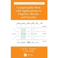 (영문도서) Compressible Flow with Applications to Engines Shocks and Nozzles Hardcover, CRC Press, English, 9781032029894