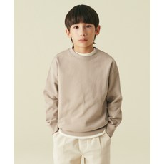 무신사 스탠다드 MUSINSA STANDARD KIDS 오버사이즈 스웨트셔츠 [더스티 베이지] MKBTK3Z05-UI 379717