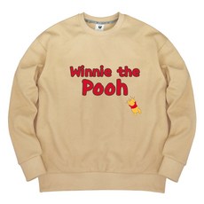 프라이빗 디즈니 캐치 푸우 맨투맨