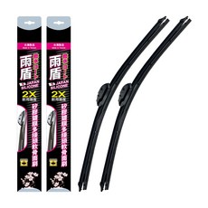 雨盾 賓士 M-Benz GLC專用矽膠鍍膜雨刷(日本膠條 撥水鍍膜 改善跳動), GLC 15-22年｜軟骨K 22+22, 賓士 M-Benz GLC