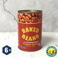 티엠푸드 베이크드빈스 베이키드빈스, 420g, 6개