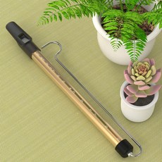 溜溜笛 樂器 笛子 伸縮笛 滑笛 - 兒童音樂啟蒙益智玩具, 金, 1個