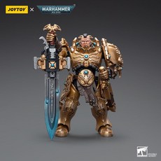 JOYTOY 워해머40K 임페리얼 가드 황제 근위대 5인 세트 가동 피규어, C. JT7837