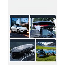 대용량 루프백 SUV 차량용 루프박스 캠핑용, 10. 디럭스 580L (단품), 무타공