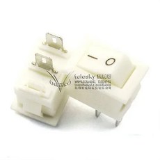 5Pcs 푸시 버튼 스위치 3Pin 10x15mm SPST 3A KCD11 250V 스냅