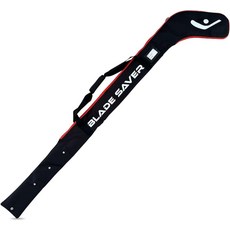 여행용 블레이드 세이버 스하키 스틱 가방 - 내구성이 뛰어난 지퍼와 스냅이 장착된 프리미엄 패딩 조절식 하키 여행 가방과 선수 및 골키퍼 스틱을 운반하고 보관할 수 있는 네임 카드