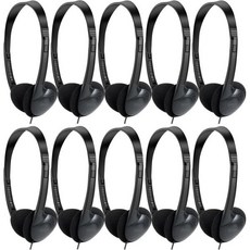 OSSZIT 헤드폰 이어폰 헤드셋 학생을 위한 30팩 클래스 세트 학교 교실용 도서관 성인용 3.5mm 잭으로 조절 가능 블랙 색상, 30 Pack Black