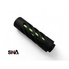SNA 電槍槍口裝飾套件，多色可選，輕量耐用，個性化改裝配件, 1個, SNA031-1OD  (亮綠色) (bright green)