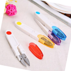 작은가위 심플 컬러풀 쪽가위 재봉봉재가위 색상랜덤발송, 본상품