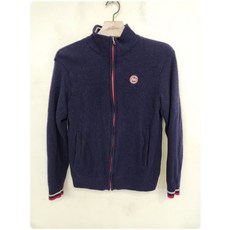 여0002222 착한악동 코딱지 빈티지 골프 방풍 니트 스웨터 집업 점퍼 자켓