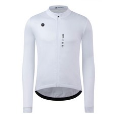 GCRFL 겨울 사이클링 저지 남성용 추운 날씨 자전거 사이클링 의류 보온 플리스 자전거 의류 사이클링 소프트쉘 재킷 화이트 1