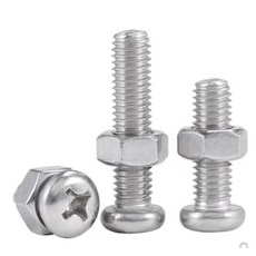 螺絲螺母組合 M6x8mm 20套, 1個裝, Free, 螺栓長度