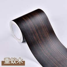 北歐落葉杉 木紋踢腳線自粘裝飾貼紙, 1個, 重蟻木,8釐米*10米
